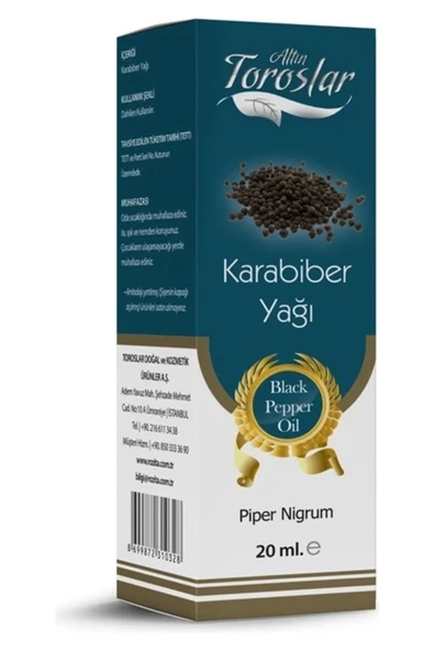 Toroslar Karabiber Yağı 20ML ürün görseli 1