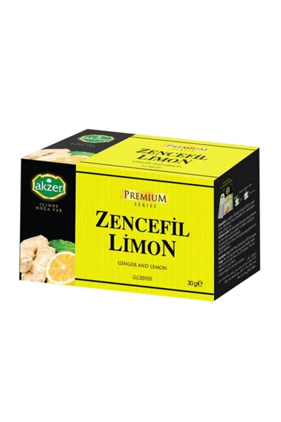 Bitki Diyarı Zencefilli Limonlu Çay 20 Süzen Poşet ürün görseli 1