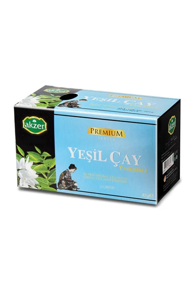 Yeşil Çay Yaseminli Doğal 20'li Poşet Çay ürün görseli 1