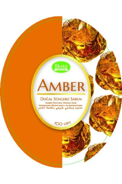 AMBER SÜNGERLİ SABUN ürün görseli 1