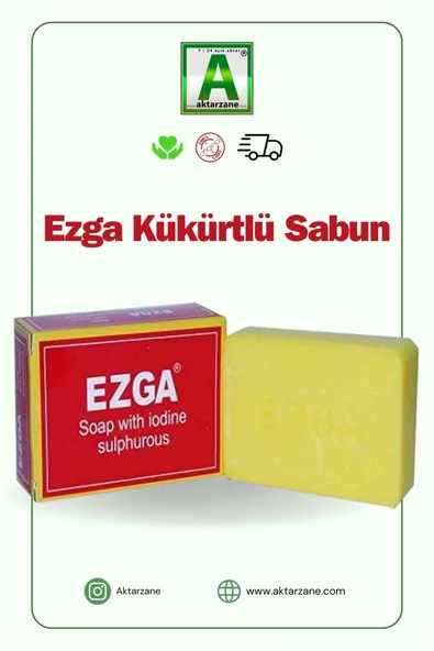 Ezga Egza-s Kükürtlü Sabun 100gr ürün görseli 1