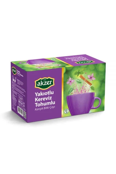 2'li Paket Yakıotlu Kereviz Tohumlu Çay (2x25 Süzen Poşet) ürün görseli 1