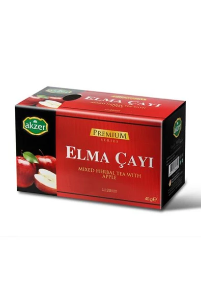Elmalı Çay Premium Doğal 20 Süzen Poşet ürün görseli 1