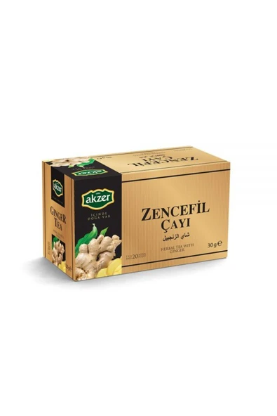2'li Paket Zencefil Çayı (2x20 Süzen Poşet) ürün görseli 1