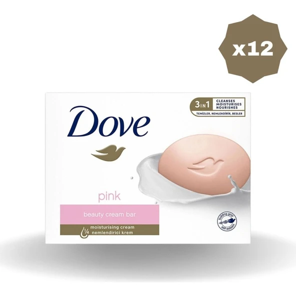 Dove Pink Sabun 90 gr - 12 Adet ürün görseli 1