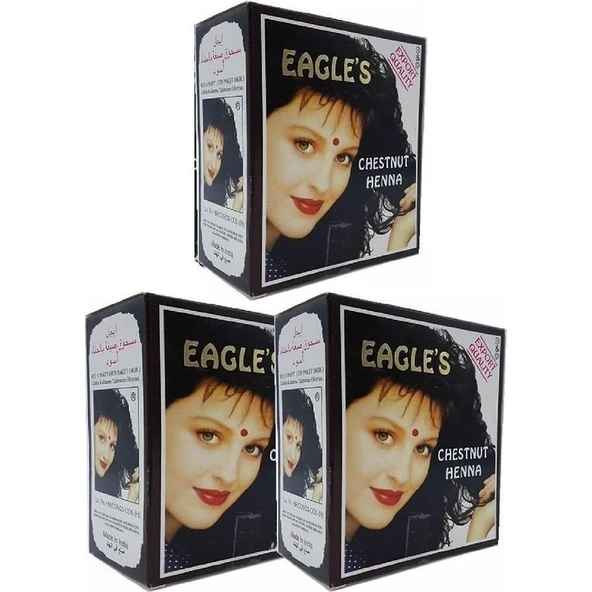 Eagles Eagle's Hint Kınası Kestane 6'lı Kutu 3 Adet ürün görseli 1