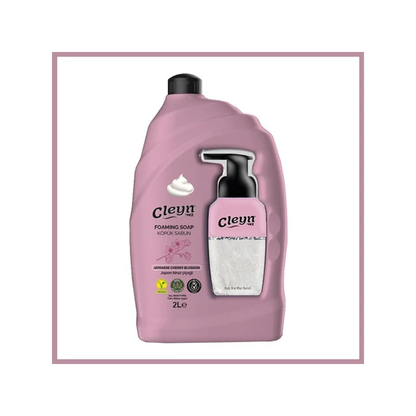 Cleyn Japon Kiraz Çiceği Köpük Sabun 2 Litre ürün görseli 1