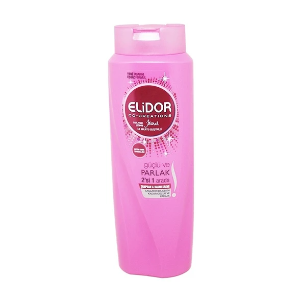 Elidor 500ml Güçlü Parlak 2si1 Normal Saçlar (Pembe) - 4'lü Pake ürün görseli 1