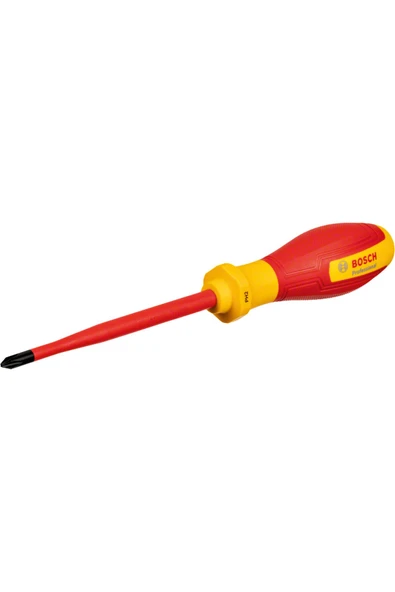 Bosch Profesyonel İzoleli 1000 Volt PH 2 x 125 mm Tornavida (1600A02NB9) ürün görseli 1