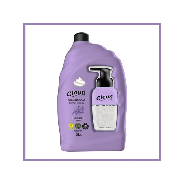 Cleyn Lavanta Köpük Sabun 2 Litre ürün görseli 1