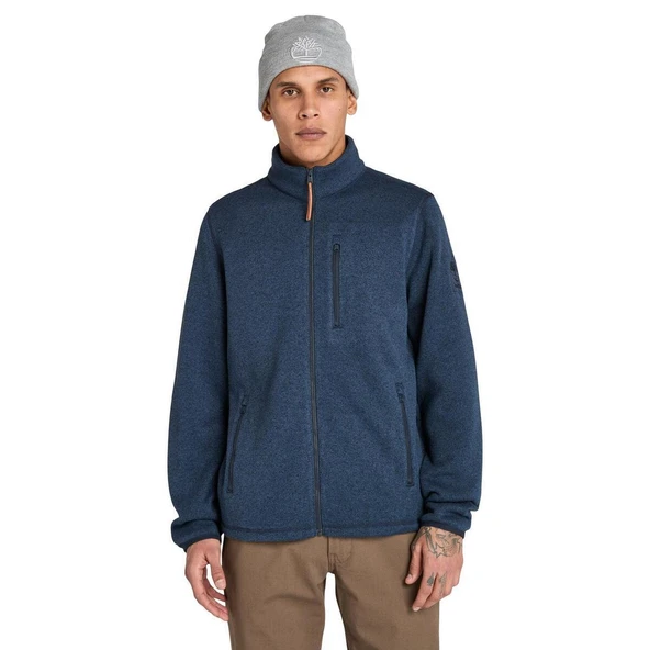 Timberland Melange Fleece Jacket Erkek Ceket TB0A44T14751 ürün görseli 1