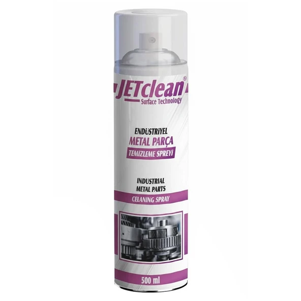 Ayt Jetclean MPT500 500ml Endüstriyel Metal Parça Temizleme Spreyi ürün görseli 1