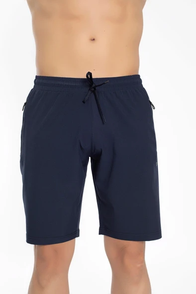 Crozwise Spor Lycra Erkek Şort Lacivert 3204 ürün görseli 1