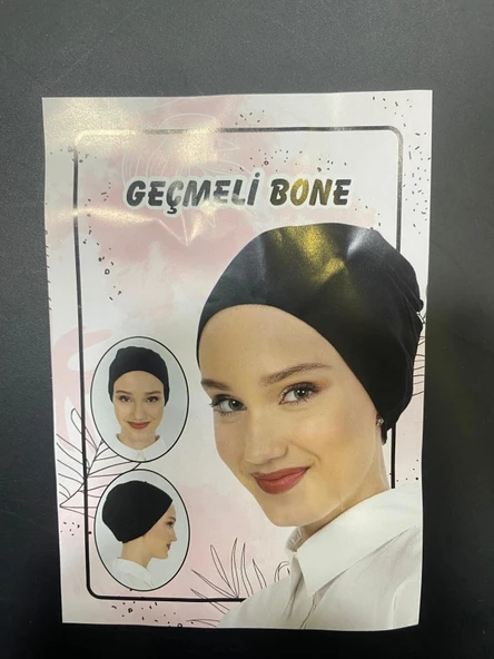 GEÇMELİ BONE BEYAZ-ÜÇGÜL ürün görseli 1
