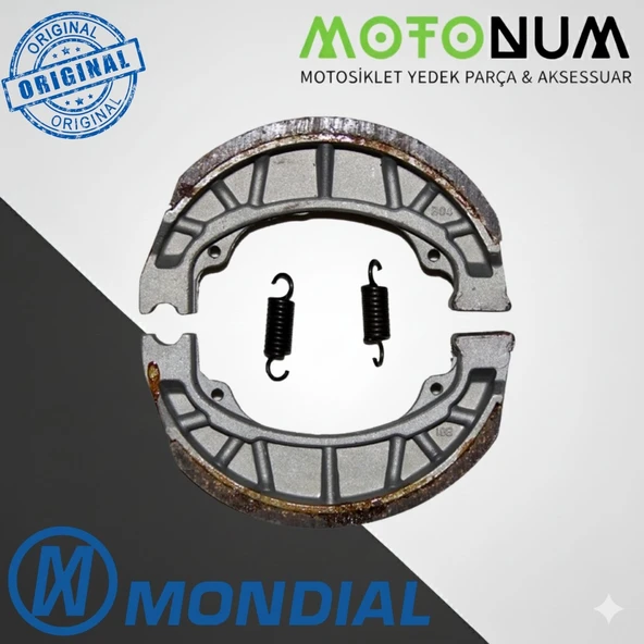 Mondial Veloce 50 Arka Fren Kampana Balata Takımı Mdl0014 ürün görseli 1