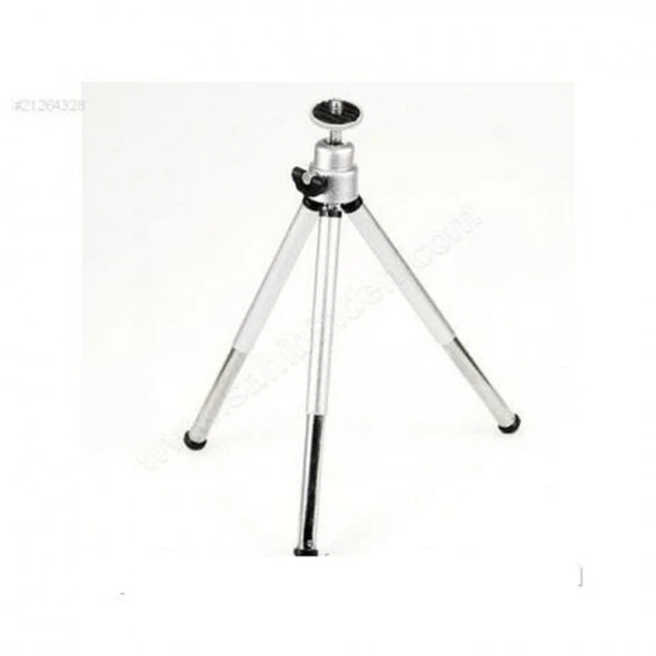Metalik Renk Tripod 3 Yönlü Profesyonel Mini ürün görseli 1