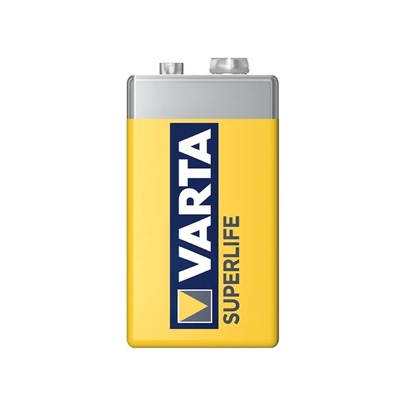 Superlife Çinko 9 Volt Pil 12'li Paket ürün görseli 1