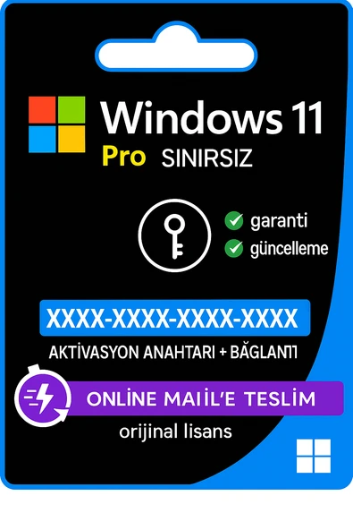 Windows 11 Pro Online Lisans Anahtarı OEM - Resim 3