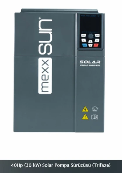 Mexxsun - İnges 40 HP - 30 KW TRİFAZE SOLAR POMPA SÜRÜCÜSÜ - 380 VOLT SULAMA İNVERTERİ ürün görseli 1
