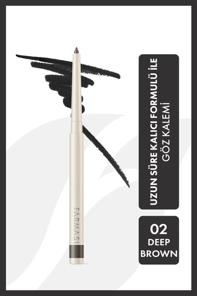 Asansörlü Göz Kalemi 02 Deep Brown ürün görseli 1