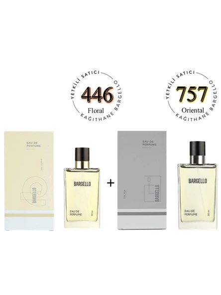 446 + 757 Kadın / Erkek Parfüm Edp Floral / Oriental - Mnms446757 ürün görseli 1