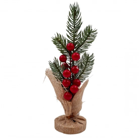 Işıklı Kokina Yılbaşı Ağacı 24Cm ürün görseli 1