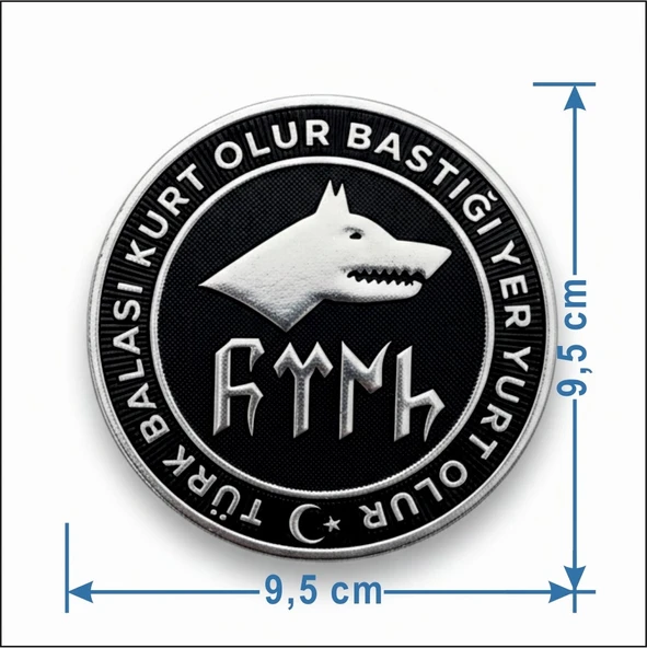 TÜRK BALASI KURT OLUR  PEÇ - Arma - TPU PEÇ - Resim 3