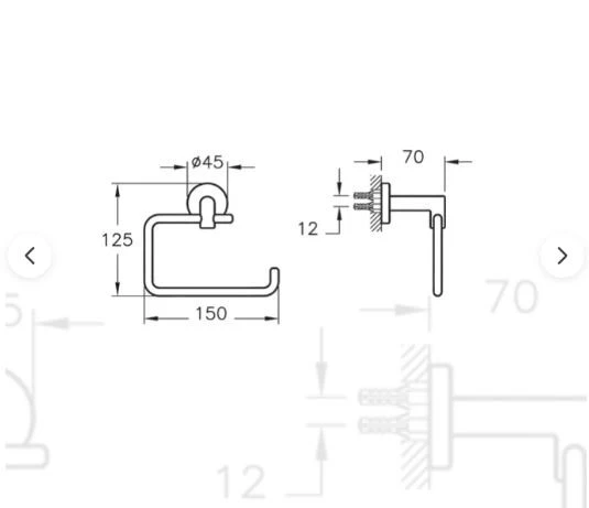 Minimax Tuvalet Kağıtlığı A44796 - Resim 2