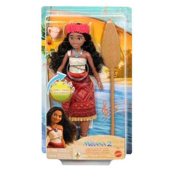 Mattel Moana 2 - Şarkı Söyleyen Moana - JBT37 ürün görseli 1