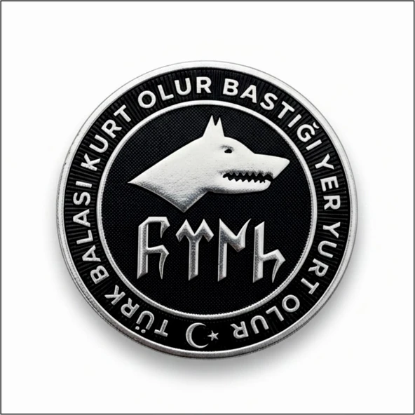TÜRK BALASI KURT OLUR  PEÇ - Arma - TPU PEÇ ürün görseli 1