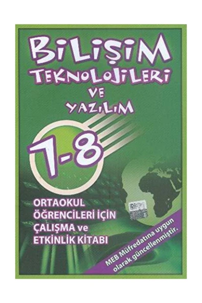 Ceren Bilişim Teknolojileri 7-8 (Çalışma Ve Etkinlik Kitabı) ürün görseli 1