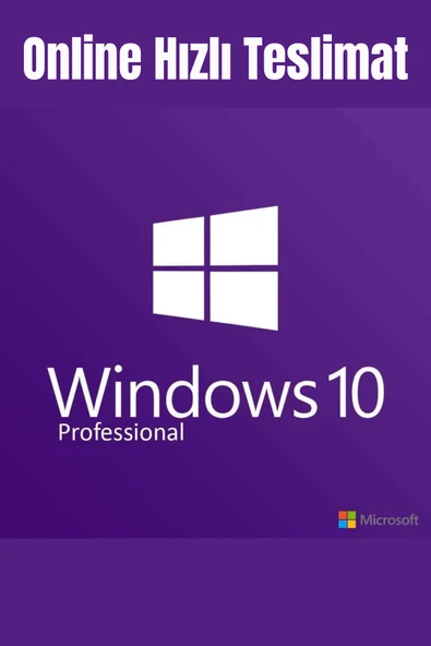 Windows 10 Pro Key Online Lisans Anahtarı ürün görseli 1