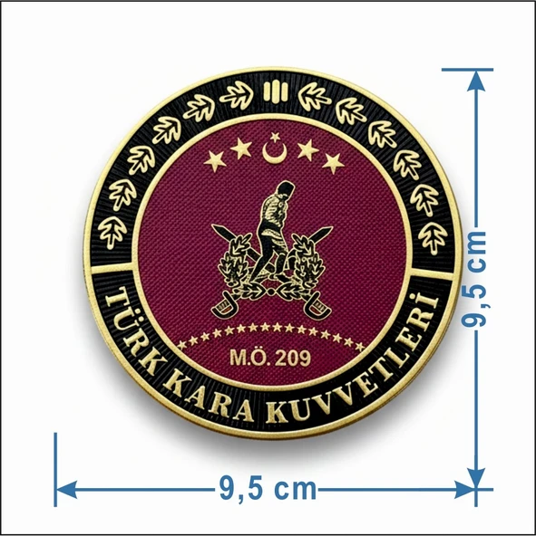 KARA KUVVETLERİ PEÇ - Arma - TPU PEÇ - Resim 4