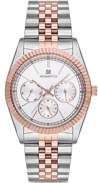 Momentus CW130T-02SR Quartz Çelik Rose/Gri 36 mm Kadın Kol Saati ürün görseli 1