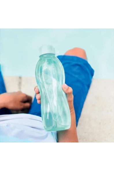 Eko Şişe 500 Ml 2'li Set - Nar Çiçeği Ve Mint - Resim 3