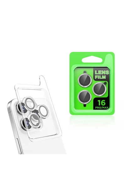 kens teknoloji Apple iPhone 16 Pro  CL-07 Kamera Lens Koruyucu ürün görseli 1