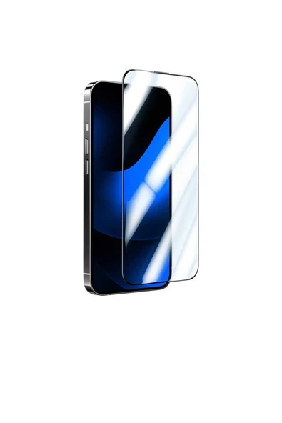 kens teknoloji İphone 13 Pro Ekran Koruyucu Tam Kaplayan Ahize Filtreli Antistatik Cam ürün görseli 1