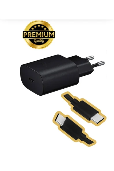 kens teknoloji Samsung Tüm Cihazlarla Uyumlu Typ-c Giriş 25w Hızlı Şarj Aleti Ve Hızlı Kablo ürün görseli 1