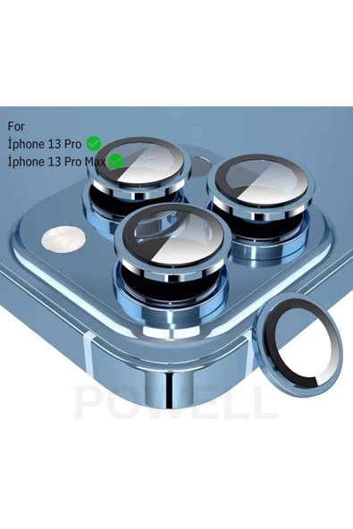 kens teknoloji Iphone 13 Pro Uyumlu Kamera Koruyucu Safir Cam ürün görseli 1