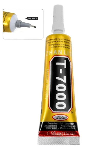 kens teknoloji 15ml T7000 Cep Telefon Lcd Ekran Kapak Plastik Yapıştırıcı Siyah Hızlı Yapıştırıcı ürün görseli 1