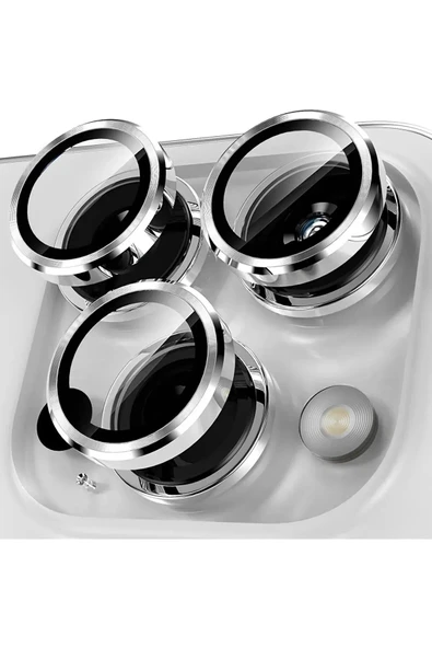 kens teknoloji Iphone 15 Pro Uyumlu Kamera Koruyucu Safir Cam ürün görseli 1