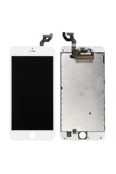 kens teknoloji Teknonet Apple Iphone 6s Plus Uyumlu Aa Kalite Lcd Dokunmatik Çıtalı - Beyaz ürün görseli 1
