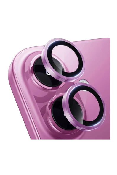 kens teknoloji iphone 16 PLUS uyumlu kamera koruyucu safir cam ürün görseli 1