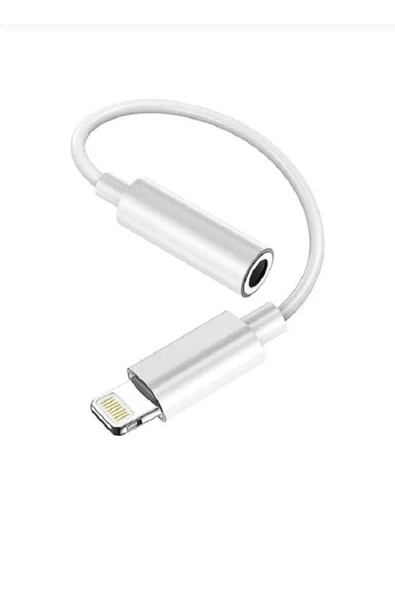 kens teknoloji Iphone Bütün Serilere Uyumlu Kulaklık Çevirici Lightning Aux Dönüştürücü ürün görseli 1