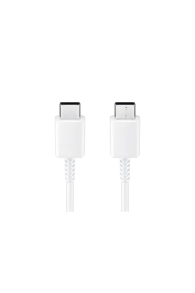 Samsung EP-DA705BWEGWW Şarj & Veri Aktarım Kablosu, Type C & Type C, Hızlı Şarj Teknolojisi, Beyaz ürün görseli 1
