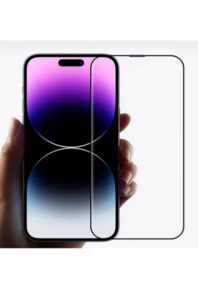 kens teknoloji İphone14 Pro Ekran Koruyucu Tam Kaplayan Ahize Filtreli Antistatik Cam ürün görseli 1