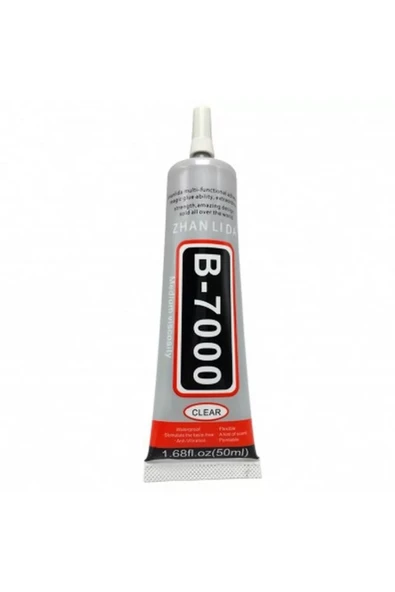 Zhanlida B7000 Ekran Dokunmatik Kapak Çerçeve Yapıştırıcı ŞEFFAF 50ml ürün görseli 1