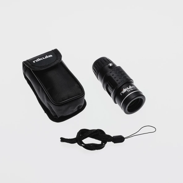 7 x 18 Avuç Içi Kauçuk Kaplamalı Hd Optik Cepte Taşınan Mini Monoküler Dürbün ürün görseli 1