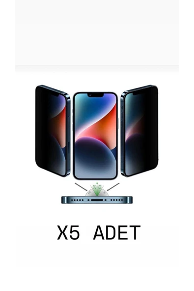kens teknoloji İPHONE 13 PRO HAYALET CAM 5 ADET ANTİSTATİK ÜST KALİTE ÜRÜN 5'Lİ ürün görseli 1