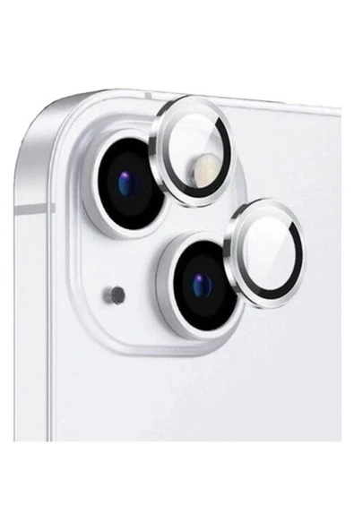 kens teknoloji Iphone 13 Mini Uyumlu Kamera Koruyucu Safir Cam - Resim 2